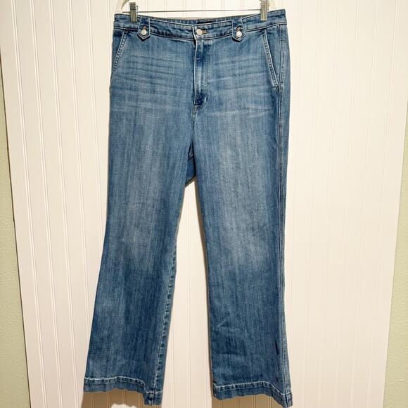 Talbots Denim - Talbots Flare Jeans High Waisted Size 14